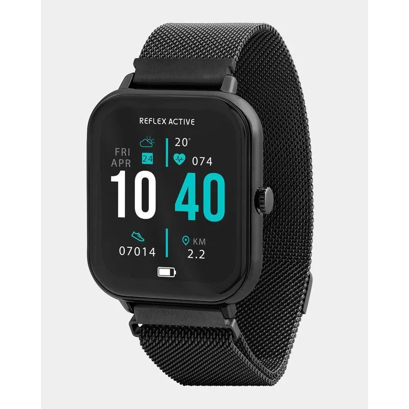 Series 23 Reflex Active Black Mesh Smart Watch