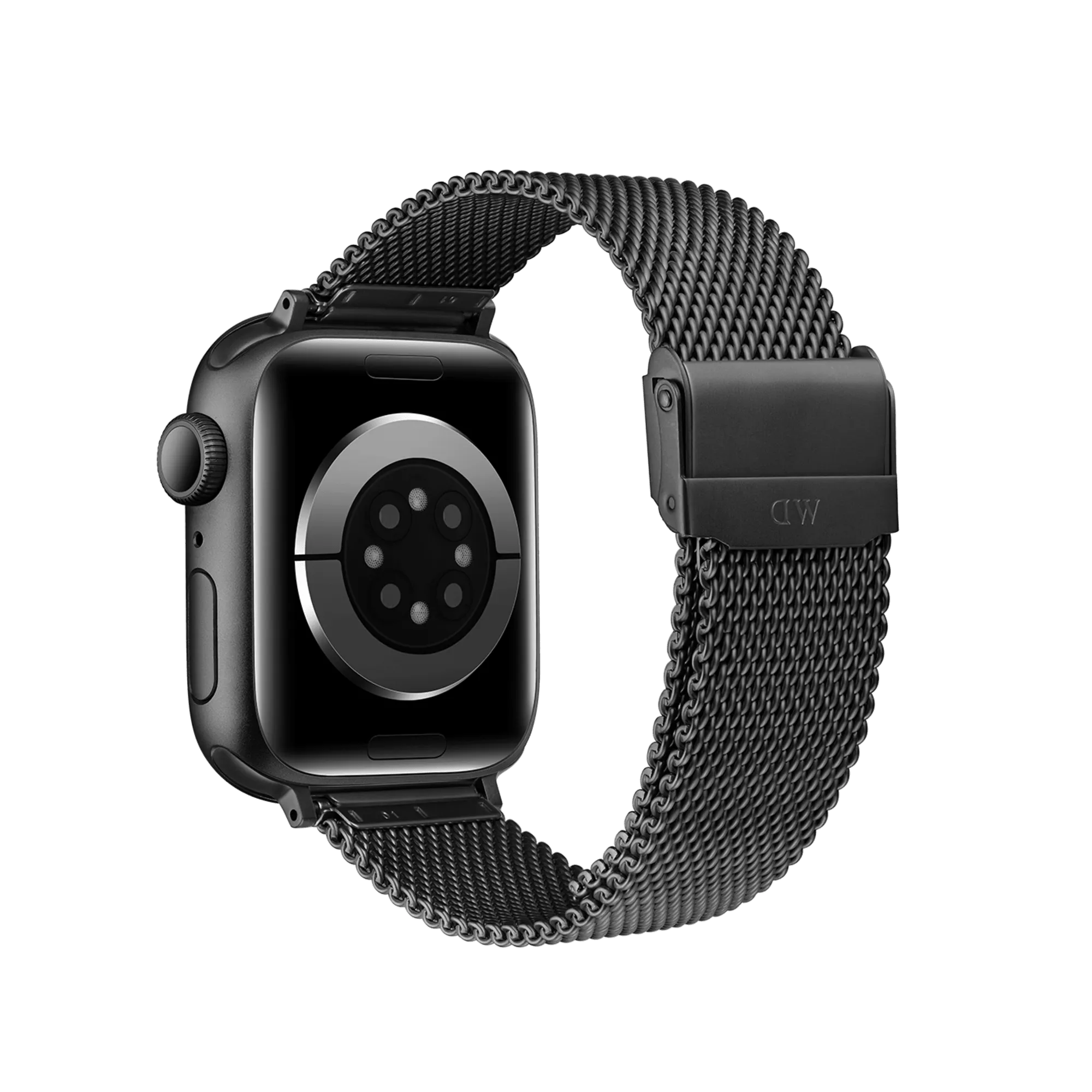 Smartwatch Sandblasted Mesh Strap Black