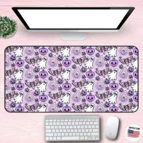 Spooky cute Desk Mat, pastel goth, kawaii