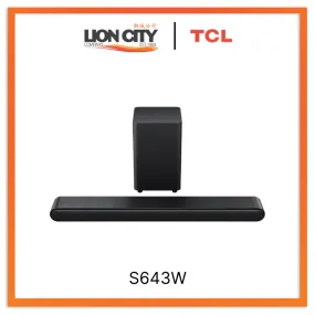 TCL S643W 3.1ch Soundbar