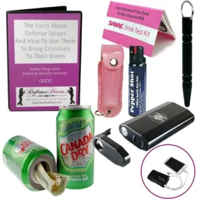 The Ultimate Defense Diva Safety Package Self Defense Kit