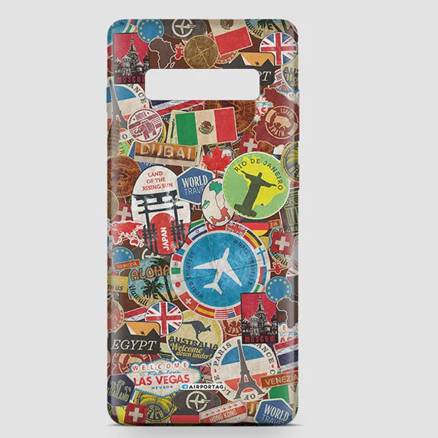 Travel Stickers - Phone Case