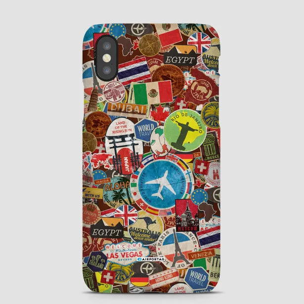 Travel Stickers - Phone Case