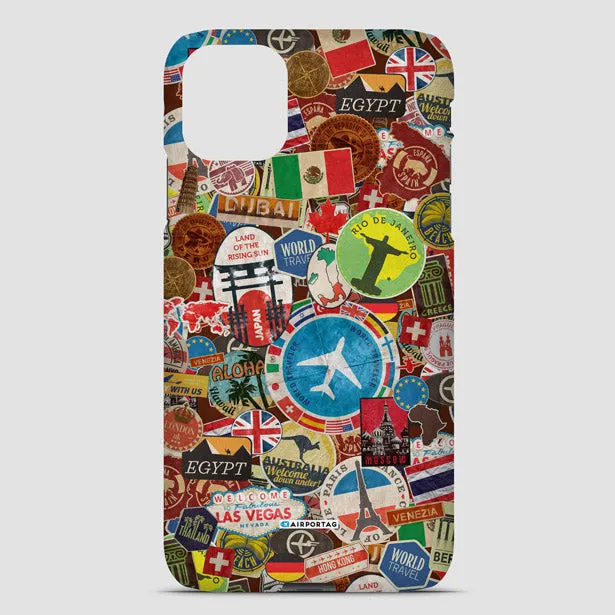 Travel Stickers - Phone Case