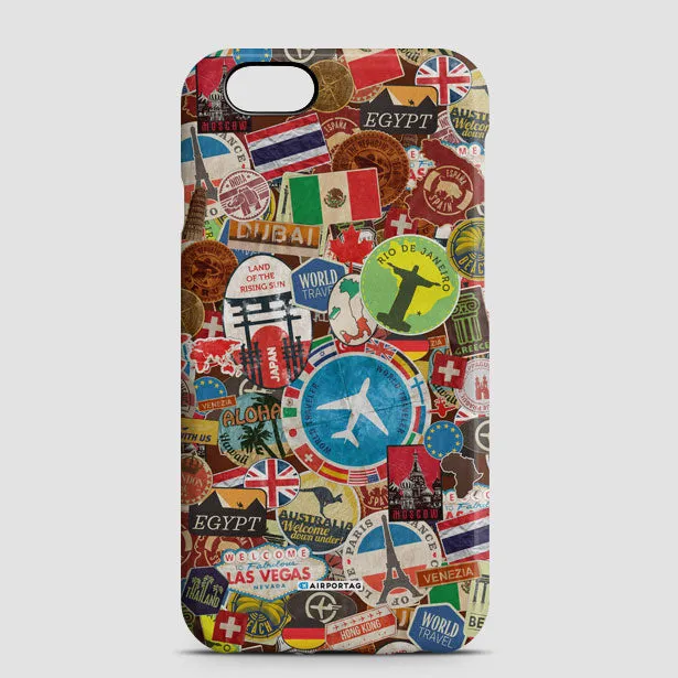 Travel Stickers - Phone Case