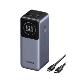 UGREEN Nexode Power Bank 12000mAh 100W with Smart Digital Display