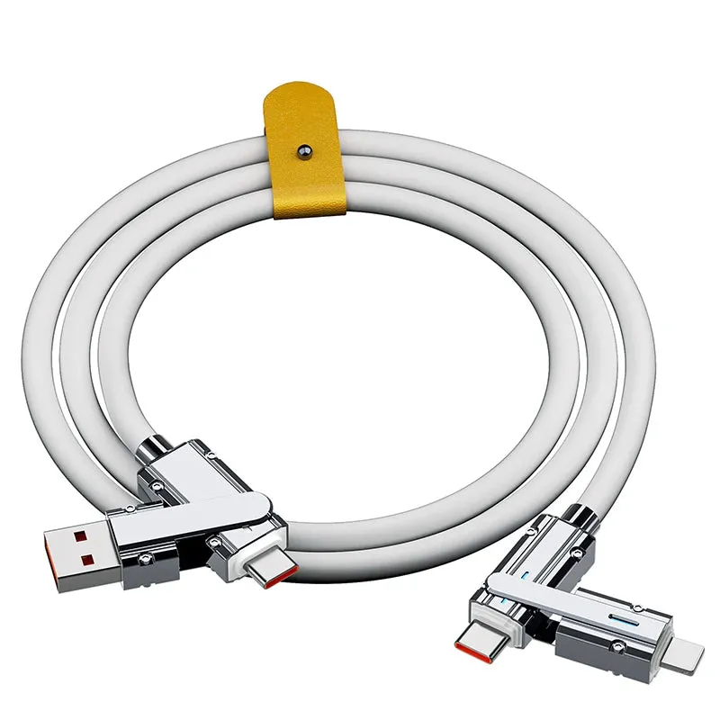 USB charging cable|4 In 1 120W USB Type C to Type C IOS Cable