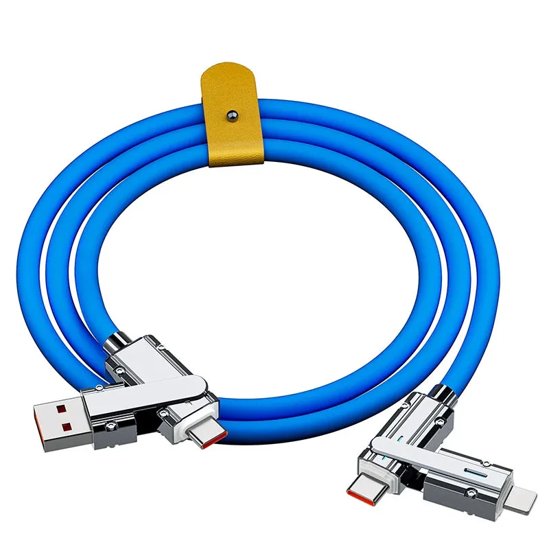 USB charging cable|4 In 1 120W USB Type C to Type C IOS Cable