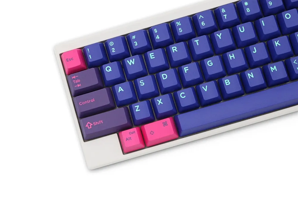 [Wholesale] Domikey hhkb abs doubleshot keycap set cyberpunk topre stem mechanical keyboard