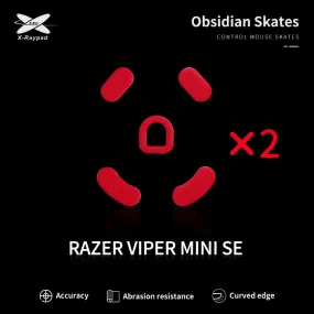 X-Raypad Obsidian Mouse Skates for Razer Viper Mini Signature Edition