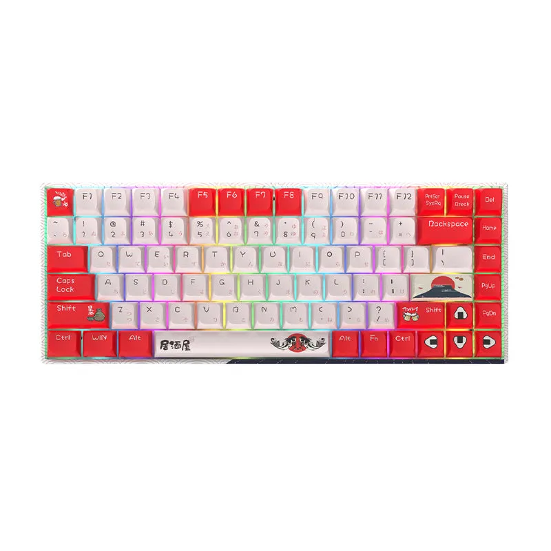 XVX M84 Izakaya Themed 84 Keys Hot-Swappable Mechanical Keyboard