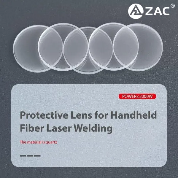 ZAC 5 Pcs Protective Lens for Handheld Laser Welding Machine Laser Welder Laser Welding Machine