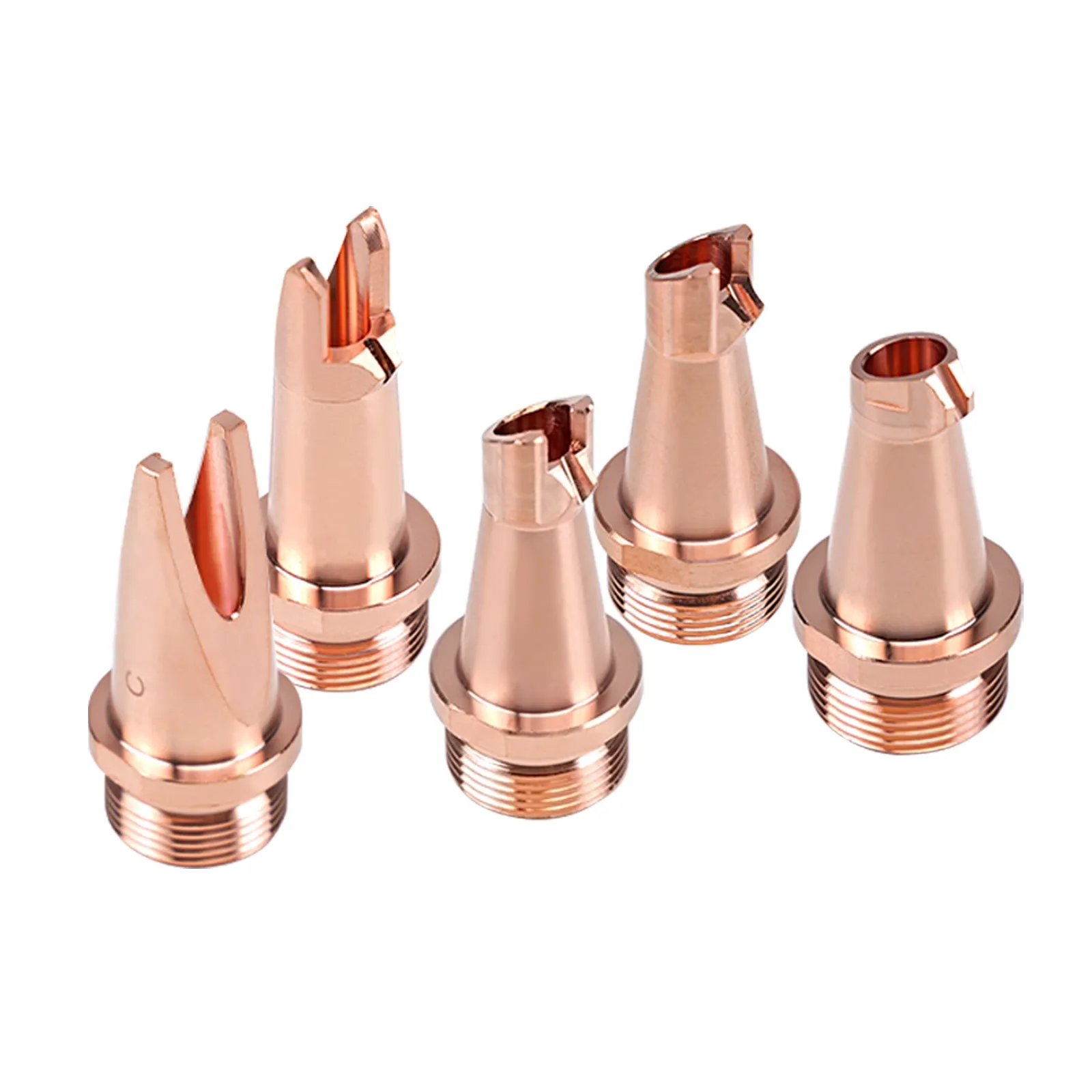 ZAC Laser Welding Nozzle 5 Pcs Laser Welder Nozzle Tip Kit