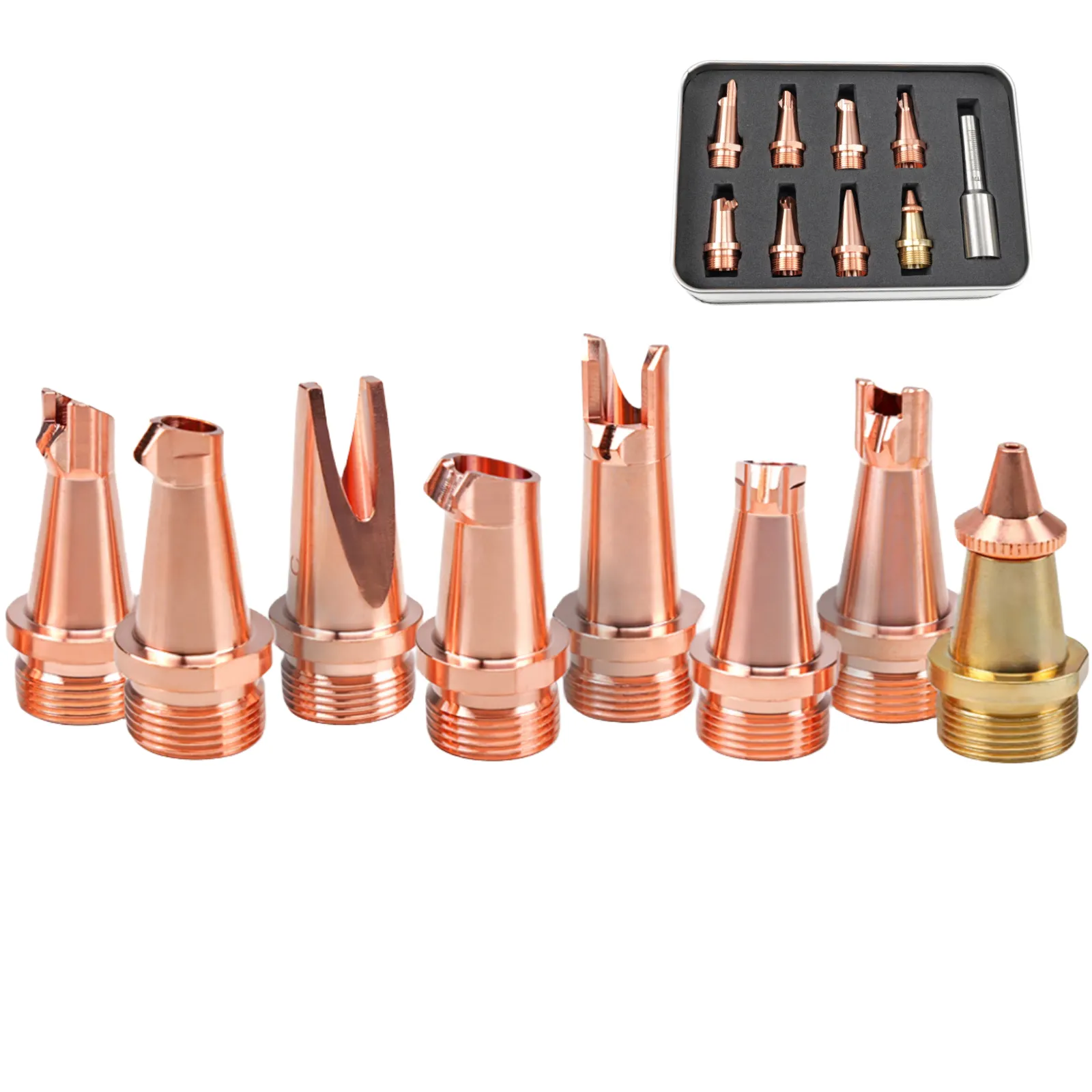 ZAC Laser Welding Nozzle 5 Pcs Laser Welder Nozzle Tip Kit