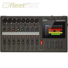 Zoom R20 16-track Recorder, Interface, Controller, Sampler