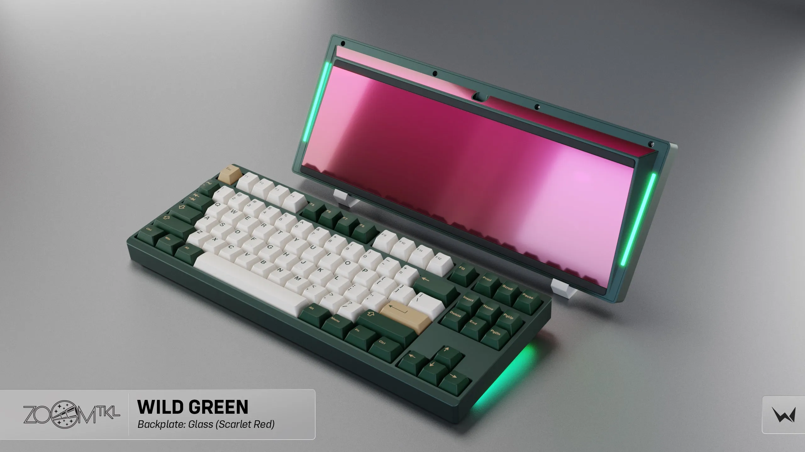 Zoom TKL Essential Edition - Wild Green Mechanical Keyboard Kit