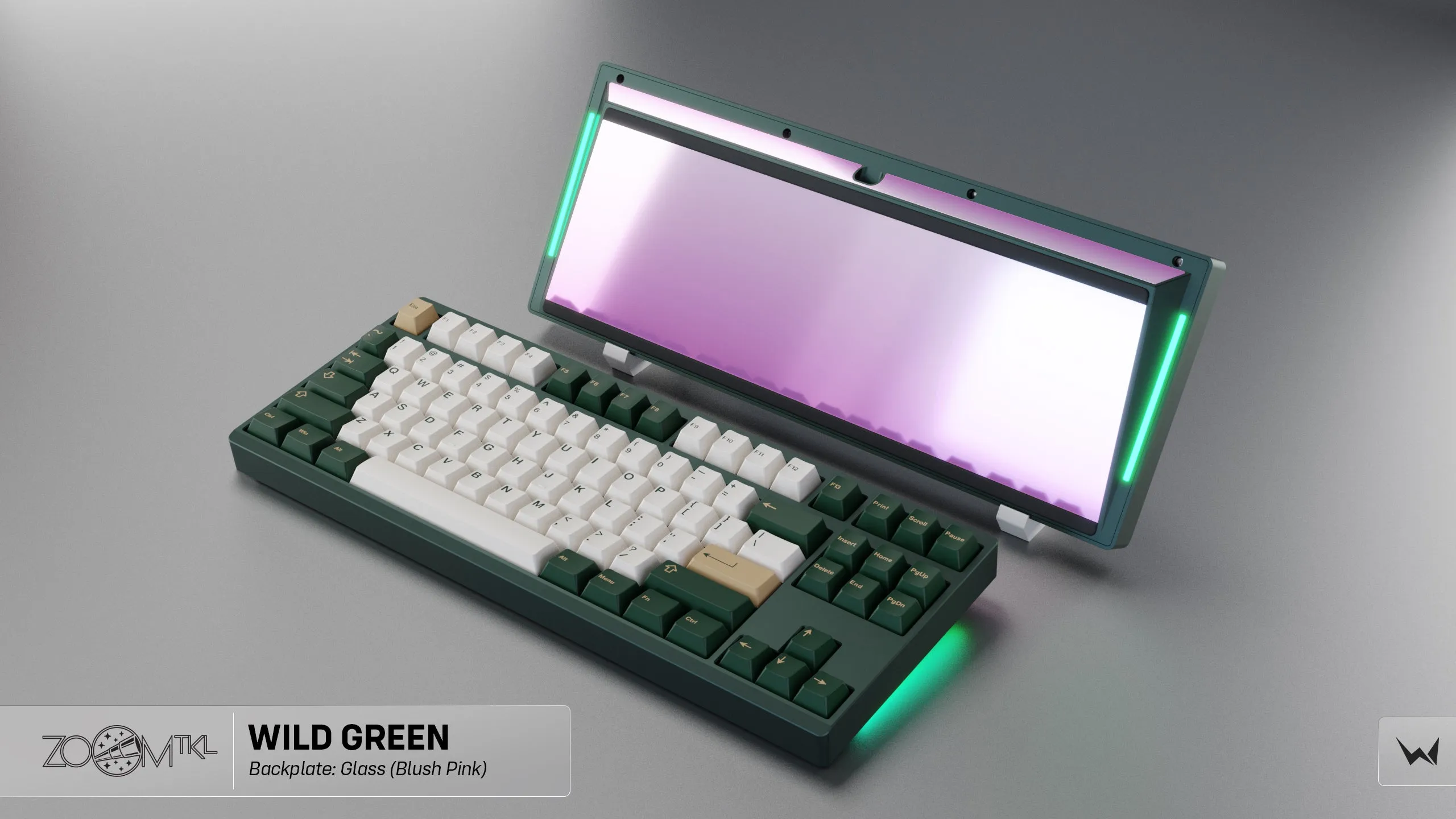 Zoom TKL Essential Edition - Wild Green Mechanical Keyboard Kit