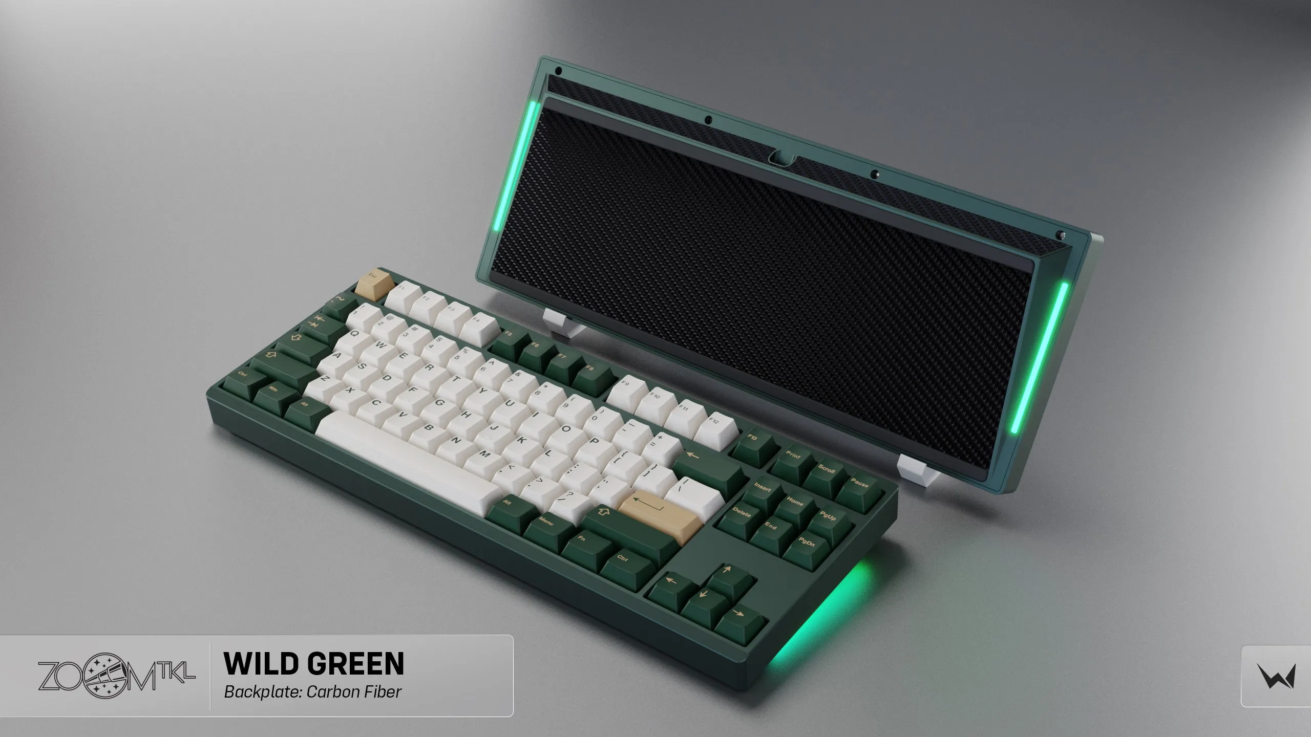 Zoom TKL Essential Edition - Wild Green Mechanical Keyboard Kit